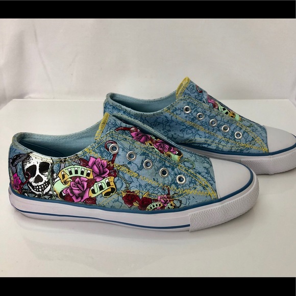 Airwalk Shoes - Airwalk sneakers Skull Sneakers size 6.5